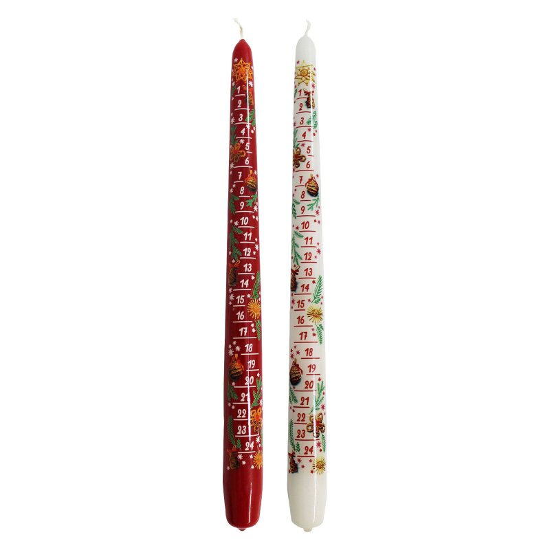 Ebersbacher Adventskalenderkerzen (Ø x H) 22 x 290 mm, 3,99 €