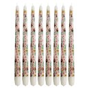 8er Pack Ebersbacher Adventskalenderkerzen gelackt, Weiß, (Ø x H) 22 x 290 mm