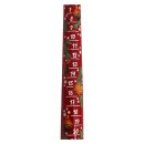 8er Pack Ebersbacher Adventskalenderkerzen gelackt, Rot, (Ø x H) 22 x 290 mm