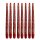 8er Pack Ebersbacher Adventskalenderkerzen gelackt, Rot, (Ø x H) 22 x 290 mm