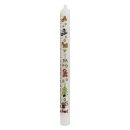 2er Pack Ebersbacher Adventskalenderkerzen, Motiv Frohes Fest, Weiß, (Ø x H) 25 x 300 mm