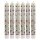 6er Pack Ebersbacher Adventskalenderkerzen, Motiv Frohes Fest, Weiß, (Ø x H) 25 x 300 mm
