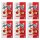 6er Pack Halloren O´s Kugeln Erdbeer & Vanille (6 x 125 g)