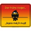 Magnet Türmagnet "Der frühe Vogel"...