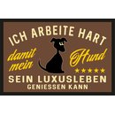 Türmatte Fußmatte mit Motiv/Spruch...