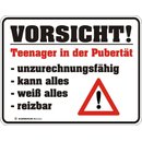 Magnet Türmagnet "Teenager Pubertät"...