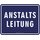Magnet Türmagnet "Anstaltsleitung" blau