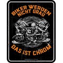 Magnet Türmagnet "Biker grau" schwarz