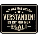Magnet Türmagnet "Verstanden" schwarz