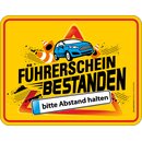 Blechschild mit Motiv/Spruch "Führerschein...