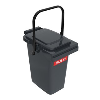 Müllbehälter / Abfalleimer 25 Liter schwarz