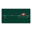 10er Pack Geschenkkarten "Frohe Weihnachten" Weihnachtsmann