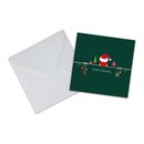 10er Pack Geschenkkarten mit Umschlag Frohe Weihnachten...