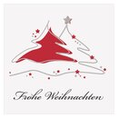 10er Pack Geschenkkarten mit Umschlag "Frohe Weihnachten" Tannenbaum