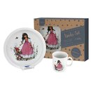 Kindergedeck "Schneewittchen" 3 tlg. Teller flach, Teller tief, Tasse