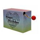 Kurbelwerk Spieluhr mit Handkurbel "Happy Birthday"