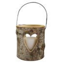 Ebersbacher Holzlaterne klein (Ø x H) 100 x 120 mm