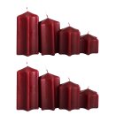 2er Pack Ebersbacher Sternkerzen gestuft Bordeaux...