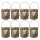 8er Pack Ebersbacher Holzlaternen klein (Ø x H) 100 x 120 mm