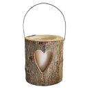 4er Pack Ebersbacher Holzlaternen groß (Ø x H) 160 x 180 mm