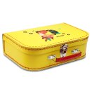 Kinderkoffer 16 cm gelb mit Fuchs