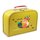 Kinderkoffer 30 cm gelb mit Fuchs
