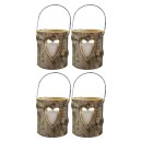 Ebersbacher Holzlaternen klein (Ø x H) 100 x 120 mm