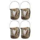 Ebersbacher Holzlaternen mittel (Ø x H) 130 x 150 mm