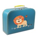 Kinderkoffer 35 cm petrol mit Löwe