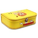 Kinderkoffer 20 cm gelb mit Löwe