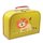 Kinderkoffer 20 cm gelb mit Löwe