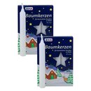 2er Pack Baumkerzen weiß ca. 15 x 125 mm (2 x 12...