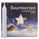 2er Pack Baumkerzen weiß ca. 14 x 110 mm (2 x 16...