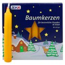 2er Pack Baumkerzen natur ca. 14 x 110 mm (2 x 16...