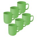 Tasse mit Henkel 6er Set Grün (6 x 300 ml)