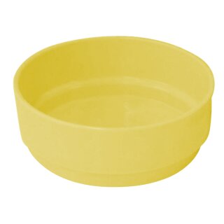 3er Set Kompottschale Ø ca. 10,5 cm pastell-gelb
