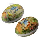 2er Set Bilderostereier zum Befüllen "Beatrix Potter" 15 cm bunt sortiert