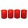 2er Pack Glasgrablampen rot inkl. 4er Pack Ersatzbrenner Nr. 2