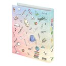 Zeugnismappe "Schooldoodle" inkl. 10er Pack Prospekthüllen DIN A4