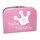 Kinderkoffer pink mit Krone "Kleine Prinzessin" 25 cm inkl. 1 Reflektorbärchen