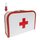 Arztkoffer (mit Borde) weiß mit rotem Kreuz 25 cm inkl. 1 Reflektorbärchen