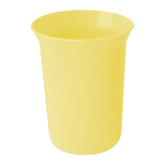 3er Set Trinkbecher (3 x 250 ml) pastell-gelb