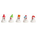 5er Set Wippelfiguren "Wippel-Schneemann Junior"
