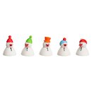 5er Set Wippelfiguren "Wippel-Schneemann Junior"