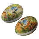 2er Set Bilderostereier zum Befüllen "Beatrix Potter" 12 cm bunt sortiert