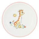 Kindergedeck "Giraffe" 3 tlg. Teller flach, Teller tief, Tasse