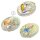 3er Set Bilderostereier Eier zum Befüllen "Beatrix Potter - Peter´s Adventures" 9 cm