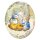 6er Set Bilderostereier Eier zum Befüllen "Beatrix Potter - Peter´s Adventures" 12 cm