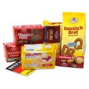 Ostpaket "Knusperpaket" mit 6 typischen Produkten der DDR