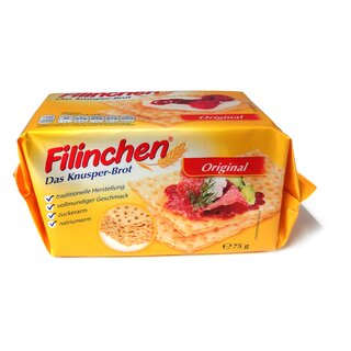 5er Pack Filinchen Das Knusper-Brot Original (5 x 75 g)